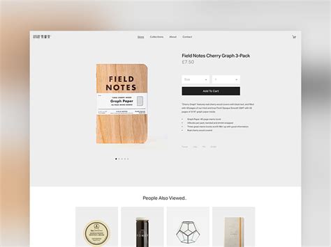 single product template  olly sorsby  dribbble