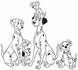 101 Coloring Dalmatians Pages Family Coloringpagesfortoddlers Children Dari Disimpan sketch template