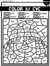 Phonics Color Code Worksheets Cvc Bundle Wong Mrs sketch template