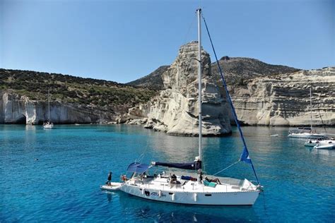 milos west side full day small group sailing excursion