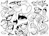 Drawing Teeth Reference Poses Drawings Expressions Mouth Base Twitter Sketch Inspiration Tongues Choose Board Anime Boca Alice Stone sketch template