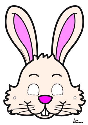 easter bunny mask   teacher resources