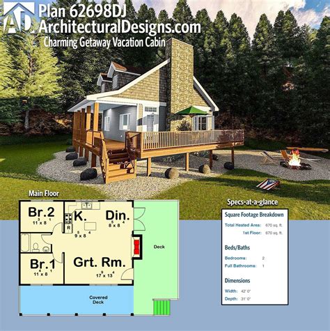 plan dj charming getaway vacation cabin cottage house plans cabin floor plans tiny