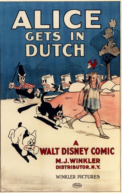 Alice Gets In Dutch 1924