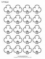 Template Clover Shamrock Printable Templates Pages Coloring Clubs Blank Shamrocks Shape Cloverbud Timvandevall Inch Icing Royal Choose Board Sheets sketch template