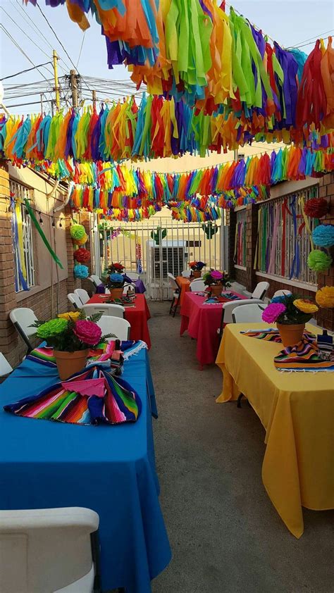 Decoración Y Adornos Para Fiestas Mexicanas 【ideas Mexican Birthday