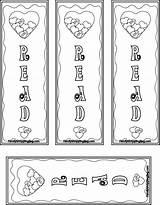 Bookmarks Coloring Printable Bookmark Color Own Pages Valentine Kids Clipart Valentines Print Visit Colouring Clipground Craft sketch template
