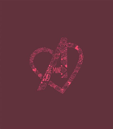 marvel avengers heart logo valentines day digital art  hughif ariam
