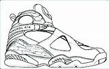 Coloring Pages Shoes Jordan Nike Air Basketball Shoe Lebron Curry Printable Stephen Drawing Sports Color Sketch Nba Converse Force Teams sketch template