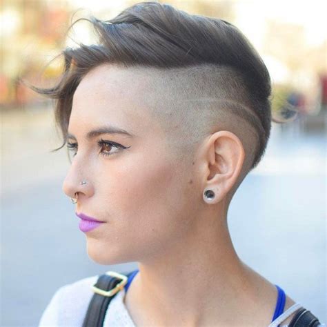 20 Inspiring Pixie Undercut Hairstyles Half Shaved Hair Undercut