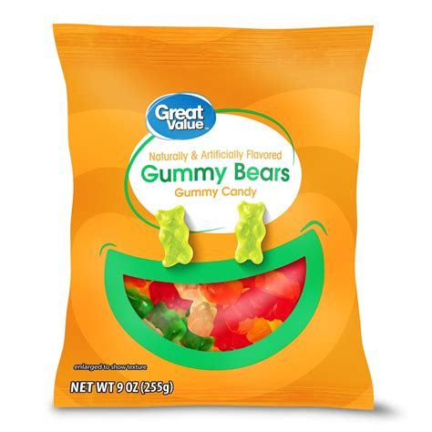 great  gummy bears chewy candy  oz walmartcom
