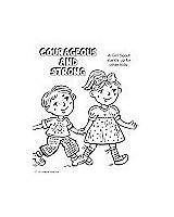 Scout Girl Coloring Courageous Strong Law Book sketch template