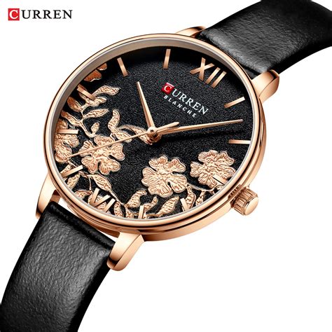 buy curren leather women watches 2019