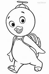 Backyardigans Coloring Pages Printable Print Kids Cool2bkids Tv Tasha Colouring Shows Getcolorings Sheets Choose Board sketch template