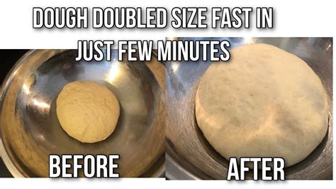 The Secret Of Dough Rise Faster In Just A Few Minutes Youtube