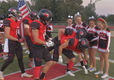 Cheerleader With Leukemia Brought To Tears By Football