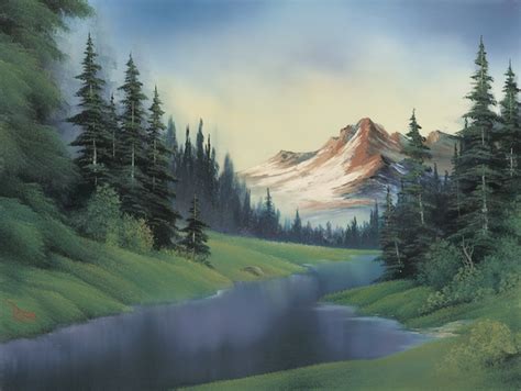 “painting With Bob Ross” Book Teaches Readers How To Paint