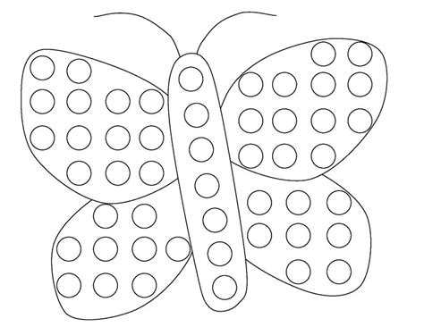 dot activities  coloring pages