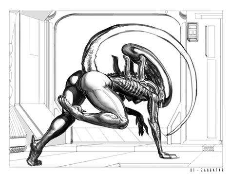 Rule 34 Alien Alien Franchise Ass Big Butt Big Thighs
