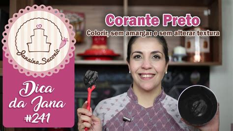 dica da jana 241 corante preto por janaina suconic youtube