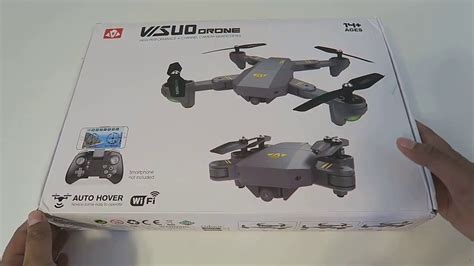 visuo xs  wh unboxing  flight drone unboxing foldables