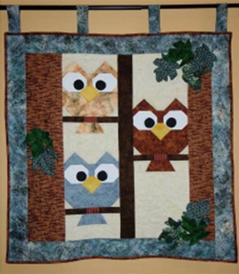 pin  dawn logan  quilts patchwork owl quilt quilting projects