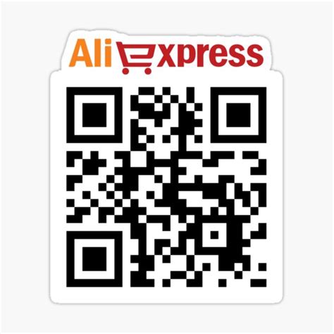 aliexpress qr code sticker  sale  tabbuy redbubble