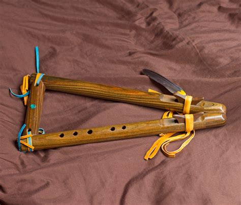 double drone native american flute   copaiba etsy