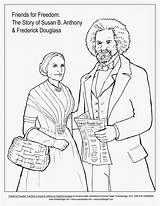 Coloring Frederick Douglass Pages Anthony Susan Freedom Rizzo Print Printable Color Illustration Friends Getcolorings Kids Tadgell Nicole Template sketch template