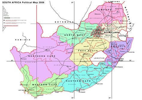south africa maps printable maps  south africa