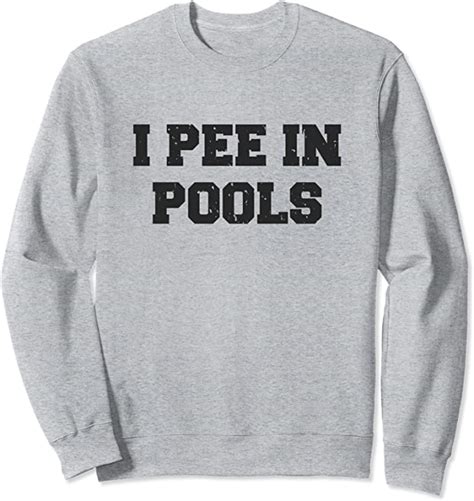 i pee in pools funny swimming sarcastic swim saying