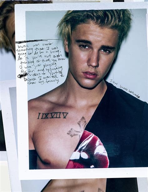 Justin Bieber Goes Shirtless For Interview Magazine — See The Pics