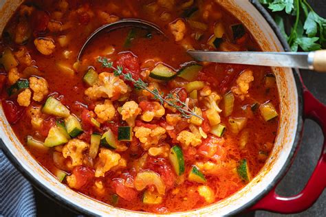 hearty vegetable soup recipe healthy vegetable soup
