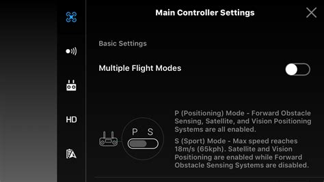 activate multiple flight modes dji mavic air mini drone community