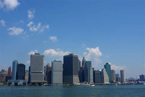 metropolis city skyline stock photo image  scene ferry