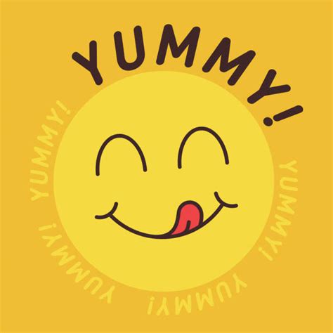 cartoon of a yummy face illustrations royalty free vector graphics