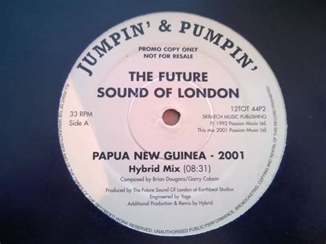 The Future Sound Of London Papua New Guinea 2001 Promo 2 2001