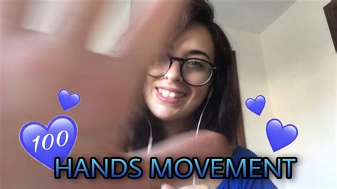 100 Carezze Asmr Hands Movement ️ Youtube