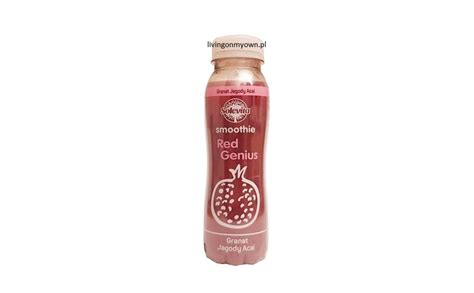 solevita smoothie red genius granat jagody acai lidl recenzja wartosci odzywcze kalorie