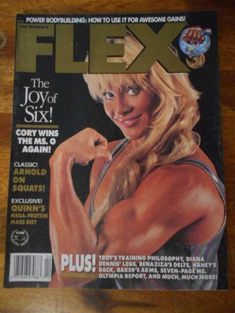 Flex Bodybuilding Muscle Magazine Cory Everson 4 90 Ebay