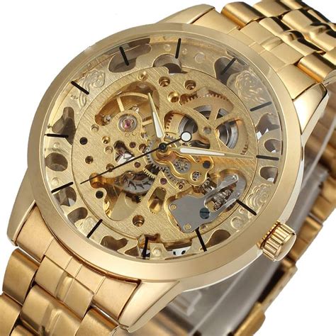 mens luxury automatic full stainless steel watches quality watches