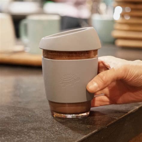 Glass Coffee Mug With Silicone Lid And Sleeve Mugs Glass Tea Cups
