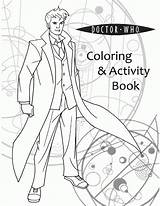 Colouring Nerd Dalek sketch template