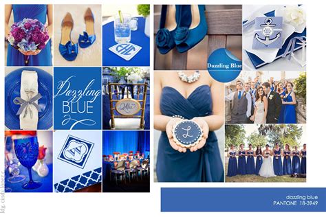 Paleta De Colores Pantone Dazzling Blue Boda Disney Boda Disney