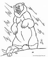 Coloring Pages Bear Brother Disney Kids Color Sheet Sheets Printable Cartoon Found sketch template
