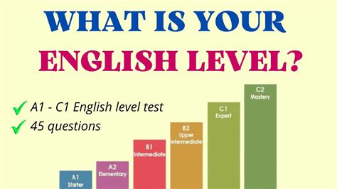 english level english level test grammar listening youtube