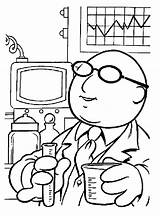 Coloring Pages Bunsen Muppet Dr Template sketch template