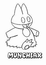 Pikachu Hellokids Munchlax Smeargle sketch template