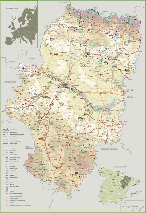 aragon travel map