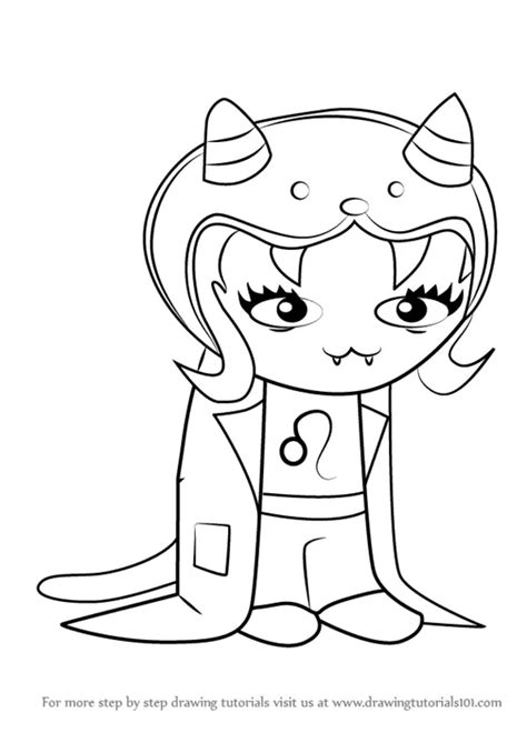 learn   draw nepeta leijon  homestuck homestuck step  step